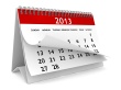 2013 Cash Back Bonus Calendar