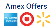 Amex Offers: Walmart & Target